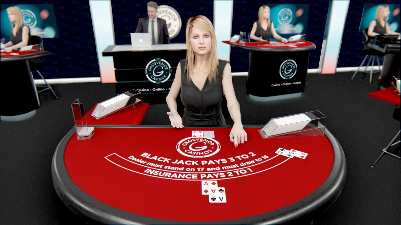 Live Casino Interior Design 3D
